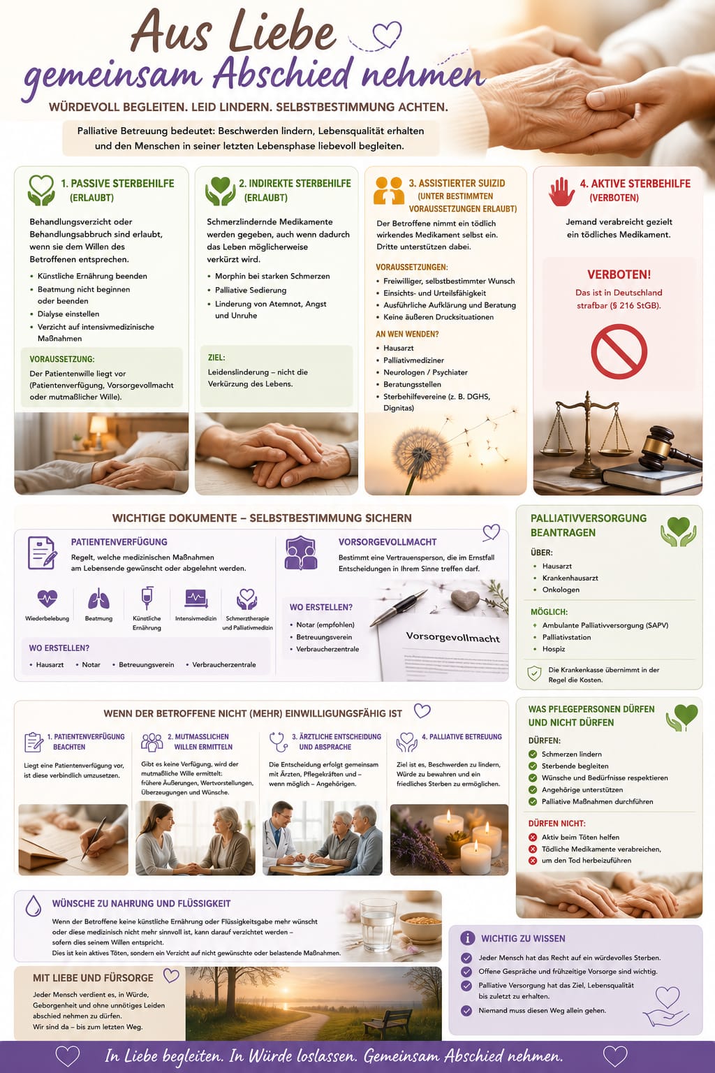 Sterbebegleitung / Palliative Versorgung